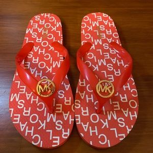 Micheal Kors Flip Flop Sandals